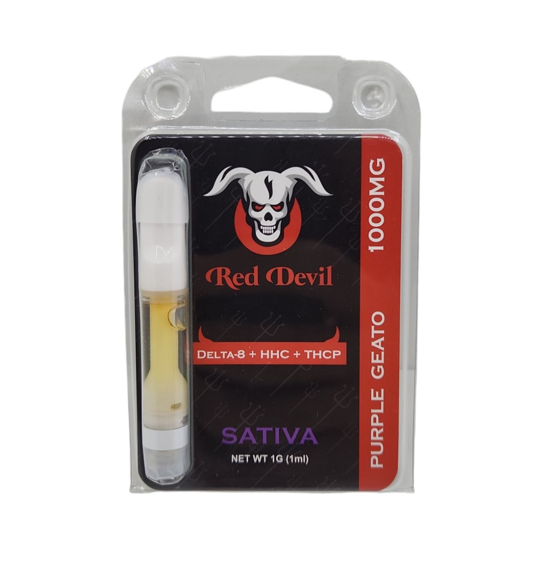 RED DEVIL CARTRIDGE 1GRAM SAT. PURPLE GELATO - Nona Online Smoke Shop