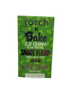 TORCH BAKE CARTRIDGE 2.2GRAM IND. WHITE GUMMY