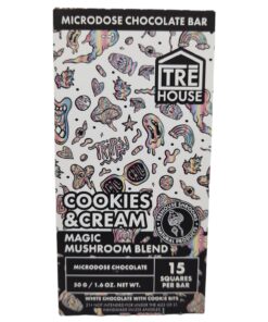 TRE HOUSE MUSHROOM BLEND CHOCOLATE 1.6z COOKIE & CREAM