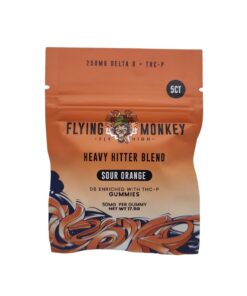 FLYING MONKEY DELTA 8 GUMMY 5CT 250MG SOUR ORANGE