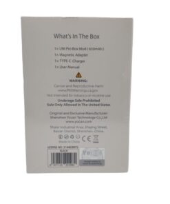 Alternative view of YOCAN UNI PRO PORTABLE MOD 650mAh FOR CARTRIDGES WITH MAGNETIC ADAPTOR