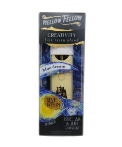 MELLOW FELLOW DISPOSABLE 2GRAM LIVE RESIN HYB. BLUE DREAM