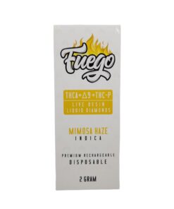 FUEGO THCA DISPOSABLE 2GRAM IND. MIMOSA HAZE