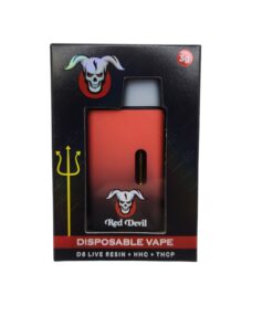 Alternative view of RED DEVIL DISPOSABLE 3GRAM D8 LIVE RESIN HHC THCP HYB. BLUE DREAM