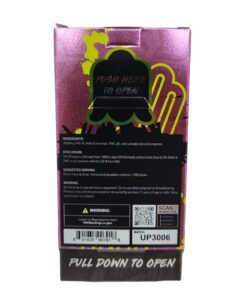 Alternative view of MODUS UPPERCUT3.0 CDT DISPOSABLE 3GRAM IND. WATERMELON ZKITTLE