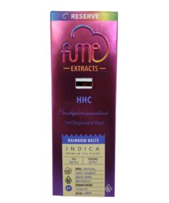 FUME HHC DISPOSABLE 2ML IND. RAINBOW BELTS