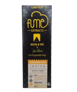 FUME D8 THC DISPOSABLE 2ML IND. FORBIDDEN FRUIT