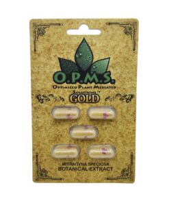 OPMS KRATOM GOLD CAP. 5PK