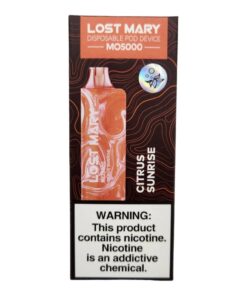 LOST MARY MO5000 DISPOSABLE CITRUS SUNRISE