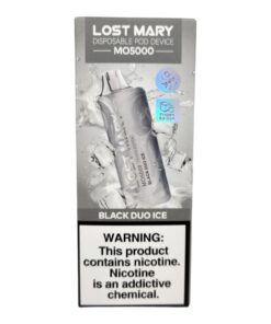 LOST MARY MO5000 DISPOSABLE BLACK DUO ICE
