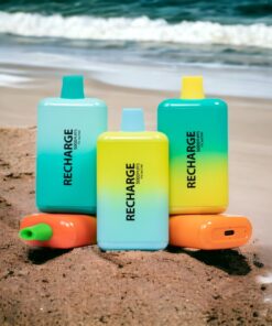 Alternative view of FUME RECHARGE 5000 DISPOSABLE STRAWBERRY KIWI