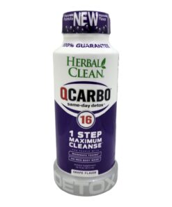 QCARBO DETOX GRAPE 16oz