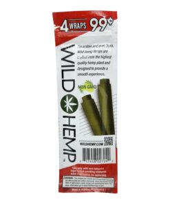 Alternative view of WILD HEMP WRAP 4PK SWEETZ
