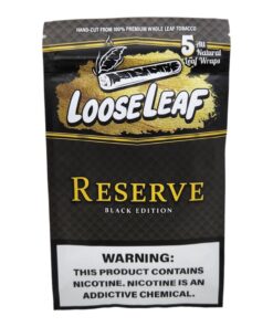 LOOSE LEAF WRAP 5PK RESERVE BLACK EDITION