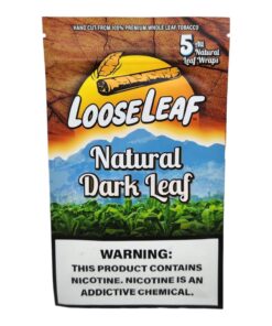 LOOSE LEAF WRAP 5PK NATURAL DARK LEAF