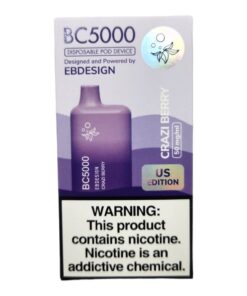 EB BC5000 DISPOSABLE CRAZI BERRY