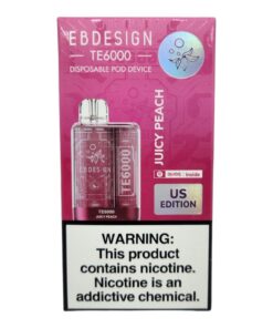 EBDESIGN TE6000 DISPOSABLE JUICY PEACH