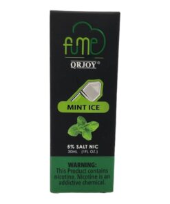 FUME E JUICE 5% SALT NICOTINE 30ML MINT ICE