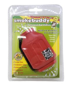 SMOKE BUDDY PERSONAL AIR FILTER POCKET SIZE RED