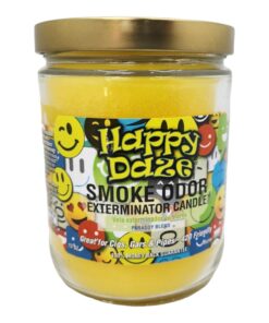 SMOKE ODOR CANDLE HAPPY DAZE 13oz
