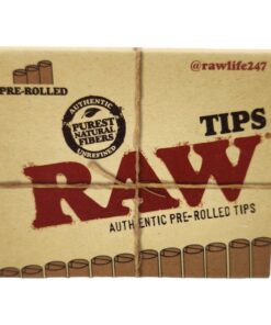 RAW TIPS PRE ROLLED