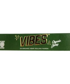 VIBES ROLLING PAPER ORGANIC HEMP KING SIZE
