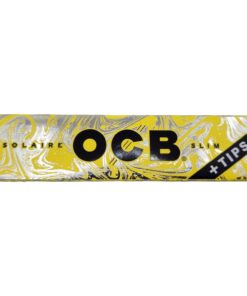 OCB SOLAIRE SLIM ROLLING PAPER + TIPS