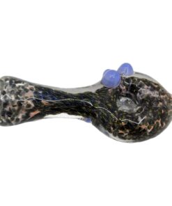 Alternative view of GLASS TOBACCO PIPE ONE HITTER 3" 3DOTS