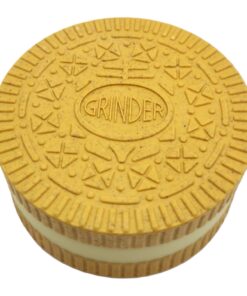 PLASTIC GRINDER MEDIUM SIZE GOLD