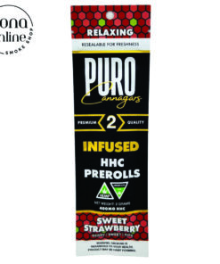 PURO PRE ROLL HHC SWEET STRAWBERRY 2PK