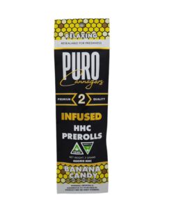 PURO PRE ROLL HHC BANANA CANDY 2PK