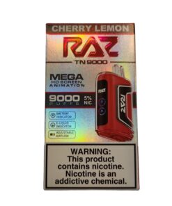 RAZ BAR DISPOSABLE MEGA TN9000 LEMON CHERRY