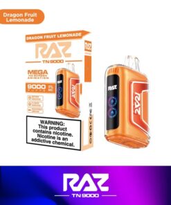 RAZ BAR DISPOSABLE MEGA TN9000 DRAGON FRUIT LEMONADE