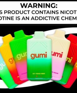 Alternative view of GUMI DISPOSABLE 8000 WATERMELON MINT