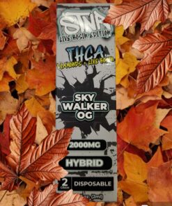 Alternative view of STNR 2G  THCA DISPOSABLE HYBRID SKY WALKER OG