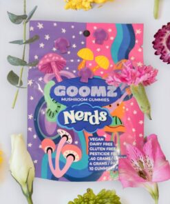 MUSHROOM GUMMY GOOMZ NERDS 4G 10CT PACK