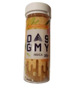 GMY GUMMIES JAR 30PCS D9 INDICA PINEAPPLE OG