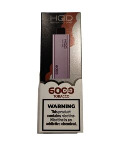 HQD SLICK DISPOSABLE 6000 TOBACCO