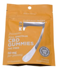 MED7 CBD GUMMIES 10PCS 5000MG
