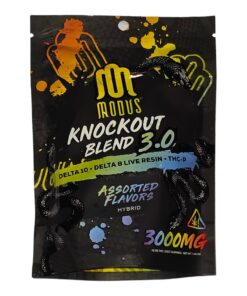 MODUS KNOCKOUT 3.0 GUMMIES 3000MG HYBRID ASSORTED FLAVORS