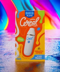 CEREAL LABS LIVE RESIN 3G DISPOSABLE SATIVA PINEAPPLE EXPRESS