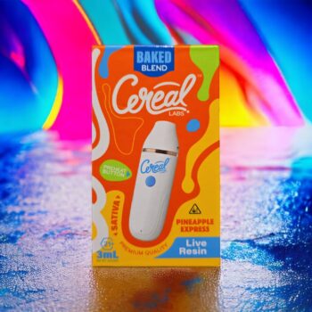 CEREAL LABS LIVE RESIN 3G DISPOSABLE SATIVA PINEAPPLE EXPRESS