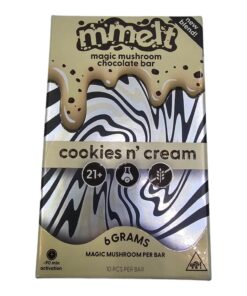 MMELT MUSJROOM CHOCOLATE BAR 6 GRAM COOKIE N CREAM