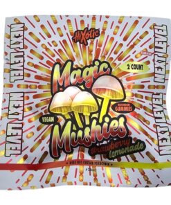 HIXOTIC MAGIC MUSHIES GUMMY 2CT VEGAN STRAWBERRY LEMO ADE