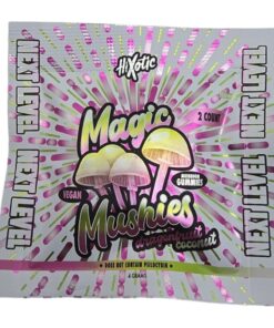 HIXOTIC MAGIC MUSHIES GUMMY 2CT VEGAN DRAGONFRUIT COCONUT