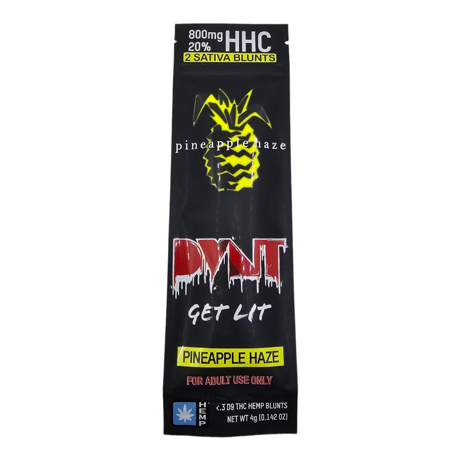 Dvnt Pre Roll 2ct Hhc Sativa Pineapple Haze Nona Online Smoke Shop