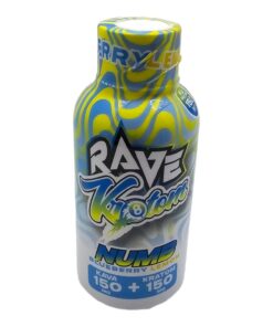 RAVE KRATOM SHOT 2ML NUMB BLUEBERRY LEMON