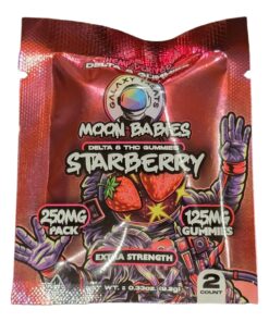 GALAXY TREATS GUMMY 250MG 2CT STRAWBERRY