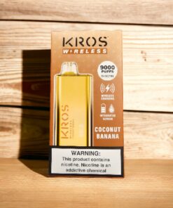 KROS WIRELESS 9,000 DISPOSABLE COCONUT BANANA
