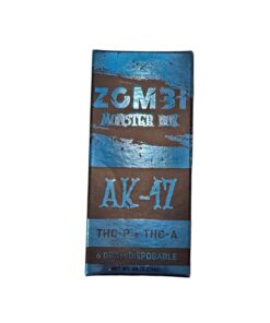 ZOMBI MONSTRR BOX DISPOSABLE 6 GRAM THCA HYBRID AK-47